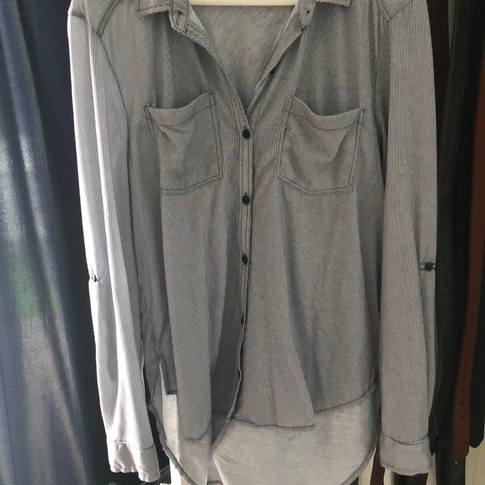 Long sleeve button down
